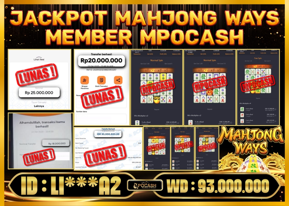 MPOCASH JACKPOT MAHJONG WAYS